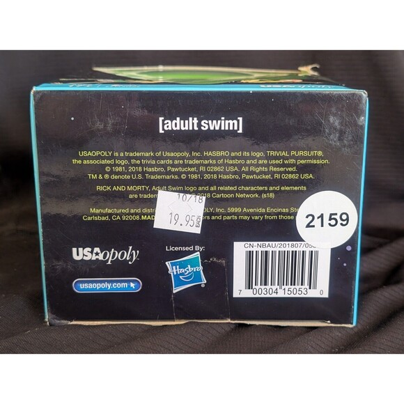 Rick and Morty Edition Trivial Pursuit USAopoly Trivia Board Game New in Box - Picture 10 of 10